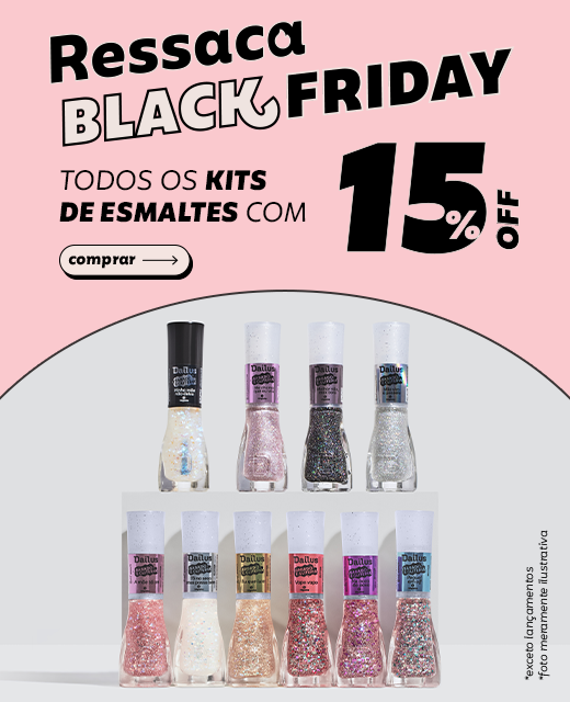 Black - Kits esmaltes 15 off - 02.12 - 06.12